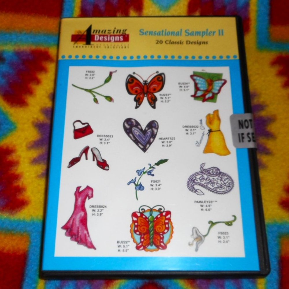 Floriani Thread Converter + 4 Assorted Design Collection CDs - Picture 8 of 11